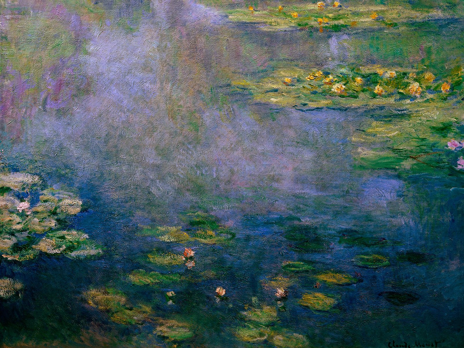 MiniMasters Water Lilies II, 1906-1907 by Claude Monet